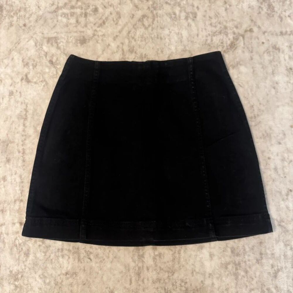 Denim Wild Fable Black Miniskirt